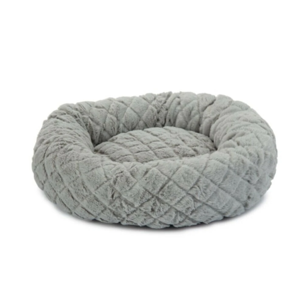 Beeztees Levisa - Kattenmand - Pluche - Grijs 1 Beeztees Levisa - Kattenmand - Pluche - Grijs