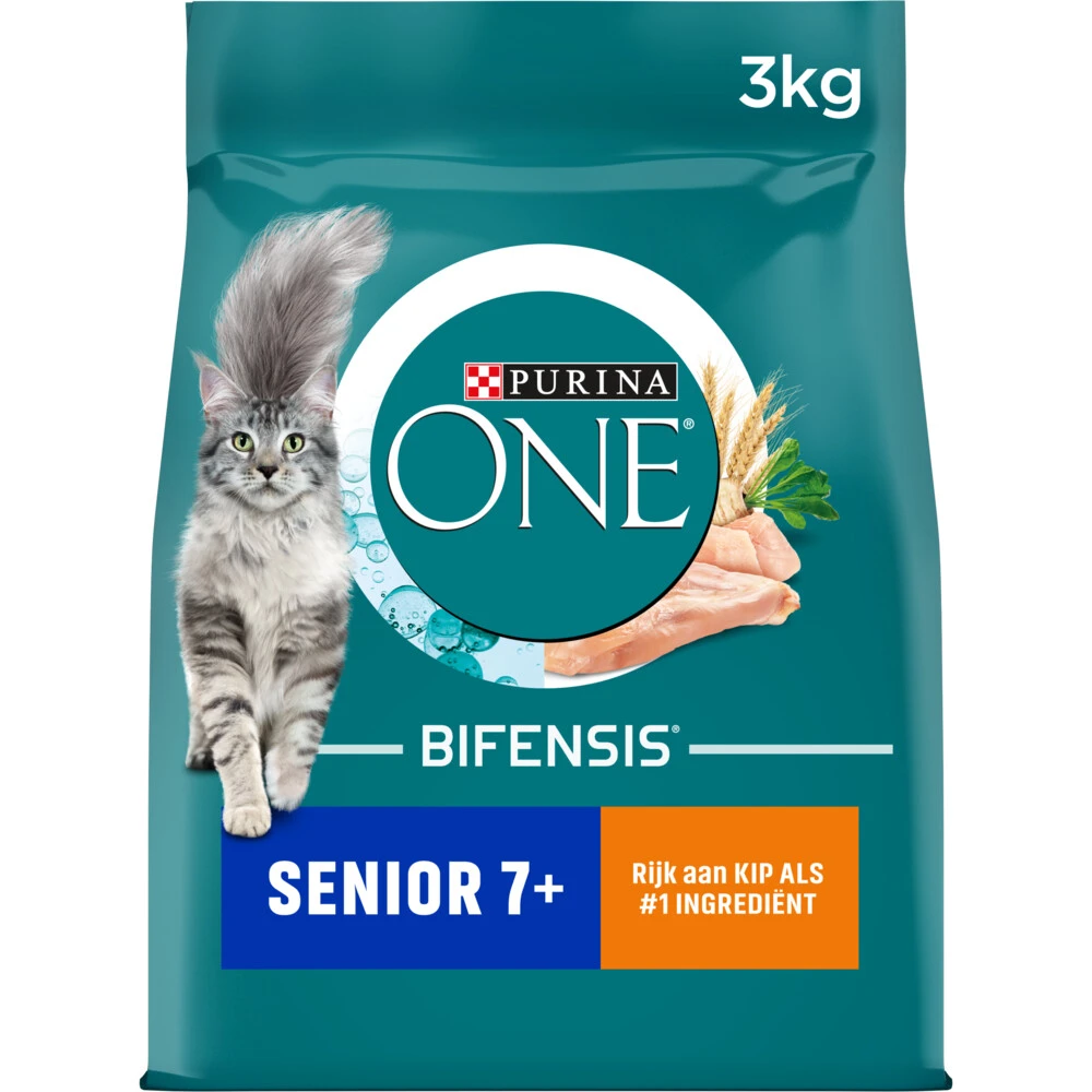 Purina One Senior Kip - Volkoren Granen 1 Purina One Senior Kip - Volkoren Granen