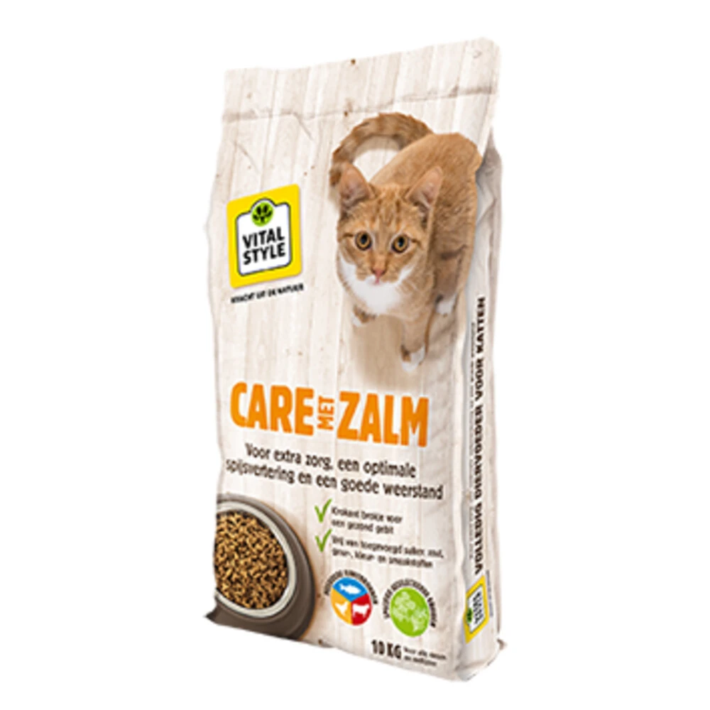 VITALstyle Kattenvoer Care Zalm 2 VITALstyle Kattenvoer Care Zalm - Afbeelding 2