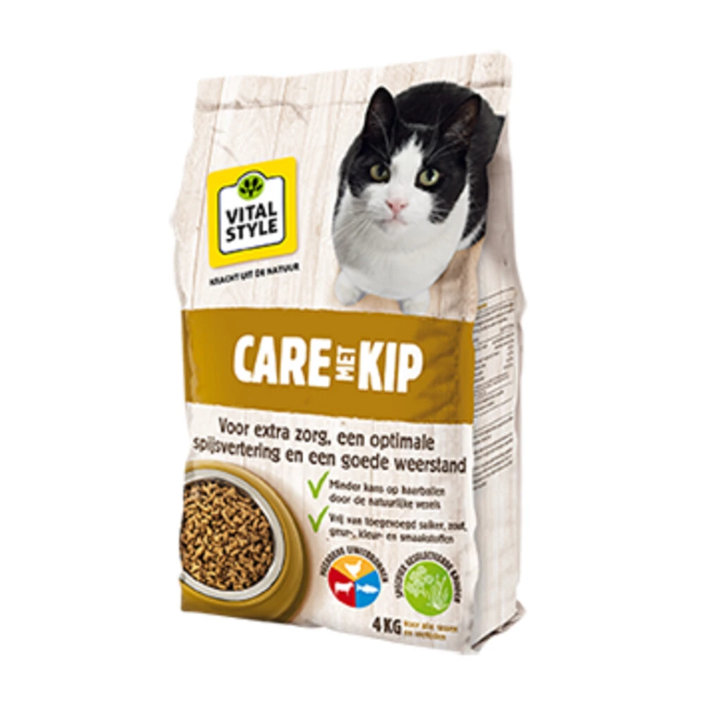 VITALstyle Kattenvoer Care Kip 2 VITALstyle Kattenvoer Care Kip - Afbeelding 2