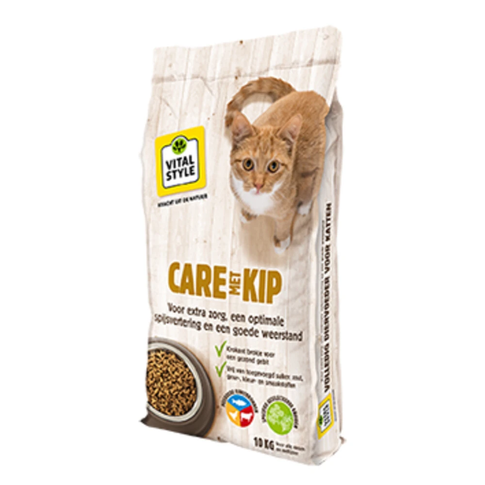 VITALstyle Kattenvoer Care Kip 2 VITALstyle Kattenvoer Care Kip - Afbeelding 2