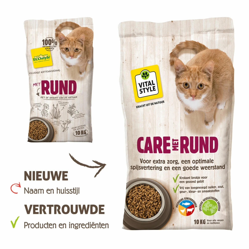VITALstyle Kattenvoer Care Rund 3 VITALstyle Kattenvoer Care Rund - Afbeelding 3