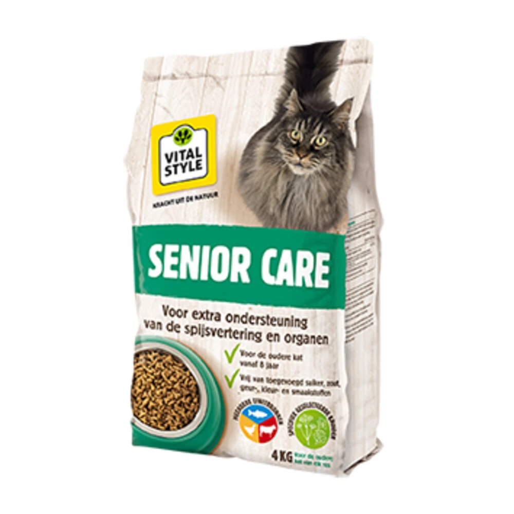 VITALstyle Kattenvoer Care Senior 2 VITALstyle Kattenvoer Care Senior - Afbeelding 2
