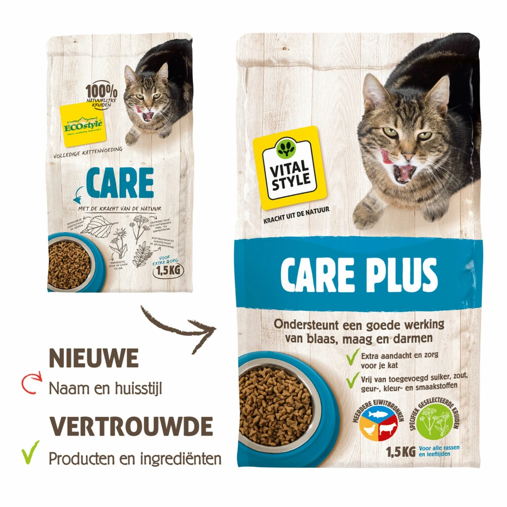 VITALstyle Kattenvoer Care Plus 3 VITALstyle Kattenvoer Care Plus - Afbeelding 3