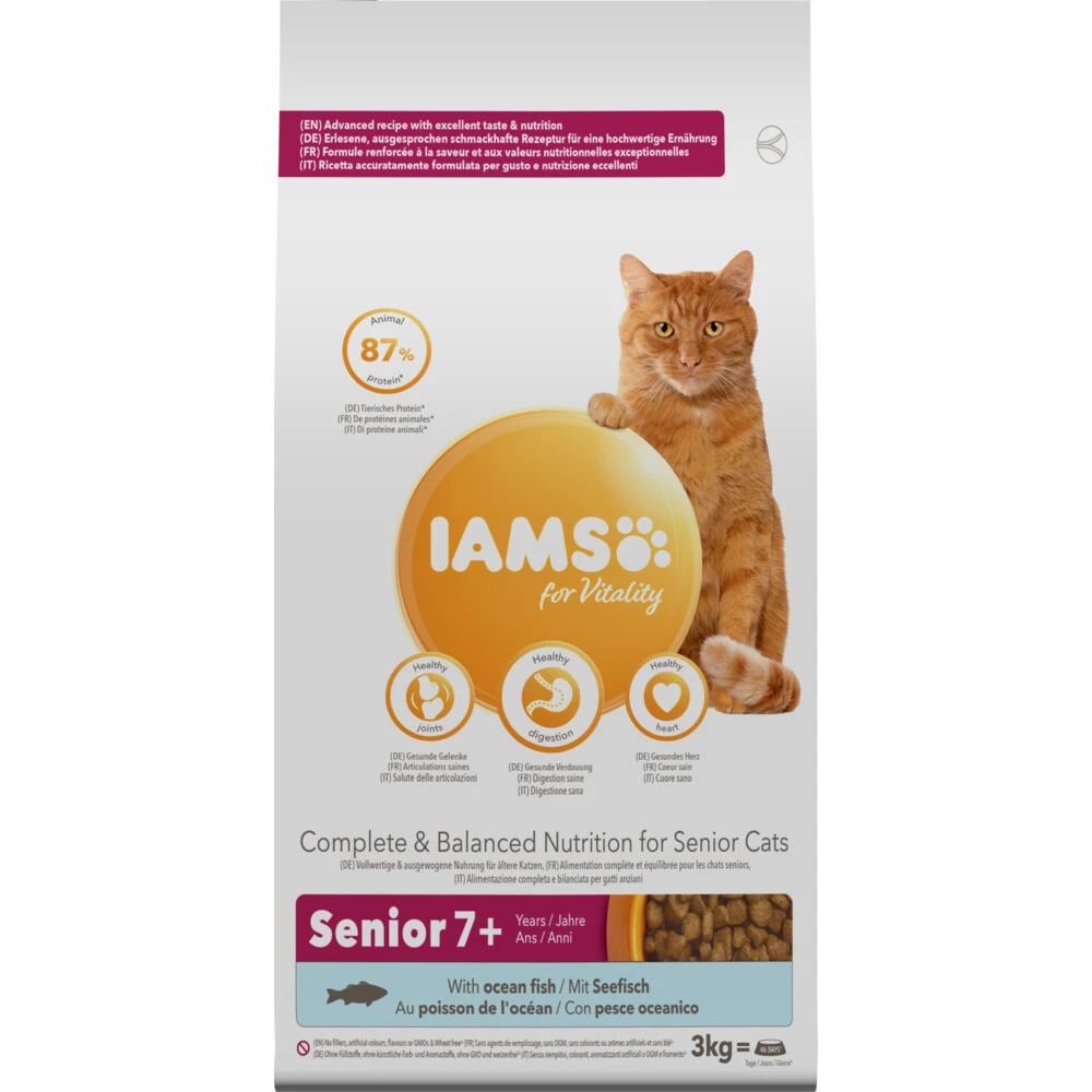 Iams Kat Senior Oceaanvis 1 Iams Kat Senior Oceaanvis