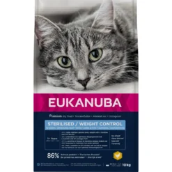 Eukanuba Kat Adult Overweight - Sterilised Kip - Lever