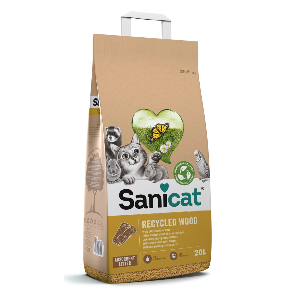 Sanicat Clean & Green Houtkorrel 1 Sanicat Clean & Green Houtkorrel