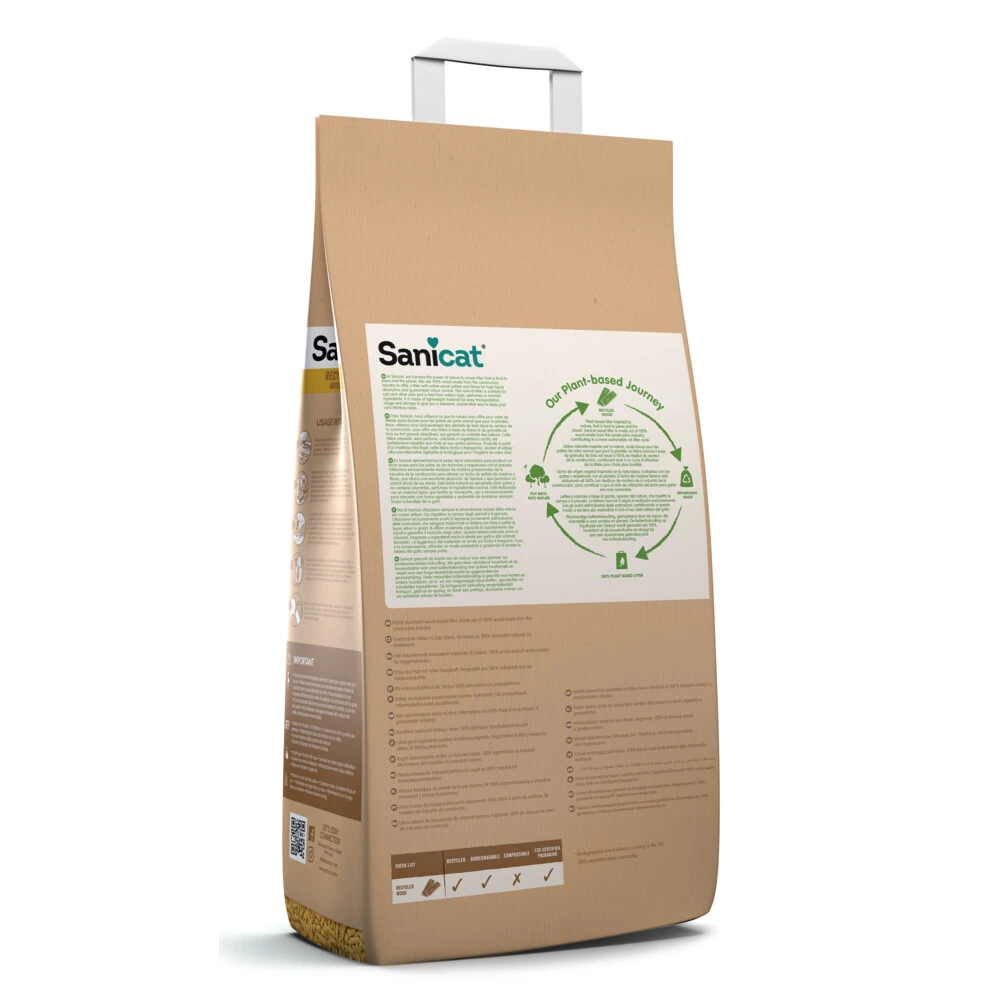 Sanicat Clean & Green Houtkorrel 2 Sanicat Clean & Green Houtkorrel - Afbeelding 2