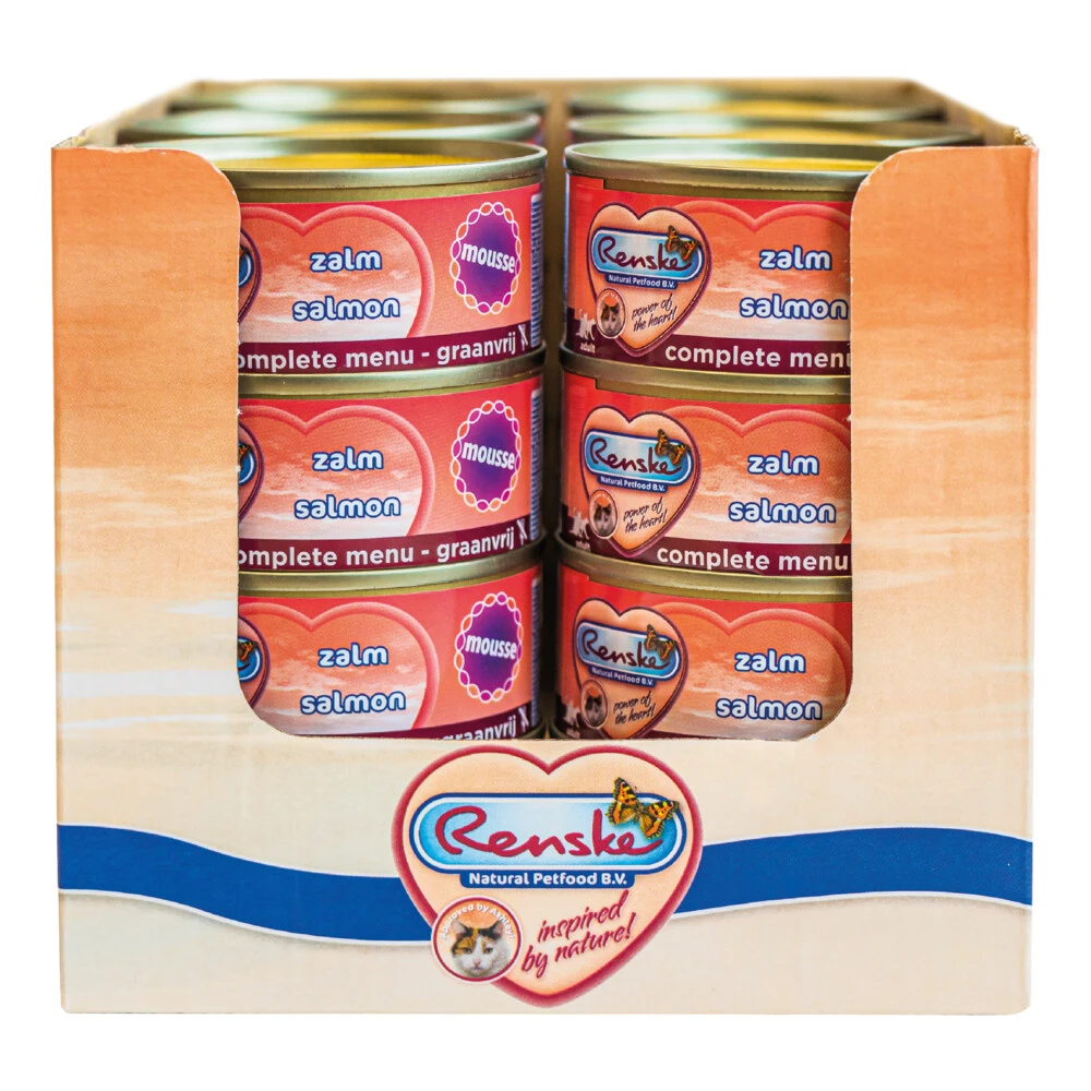 24x Renske Kattenvoer Mousse Zalm 1 24x Renske Kattenvoer Mousse Zalm