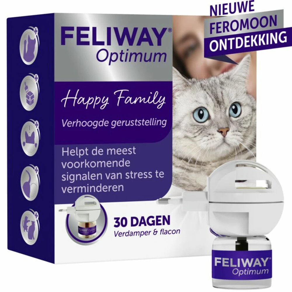 Feliway Optimum Startset Verdamper + Navulling 1 Feliway Optimum Startset Verdamper + Navulling