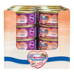 24x Renske Kattenvoer Mousse Eend