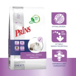 Prins VitalCare Dieet Hypoallergic Moderate Calorie Kattenvoer 6 Prins VitalCare Dieet Hypoallergic Moderate Calorie Kattenvoer -Exporteren Dieren Vreugd Winkel 1016984 3