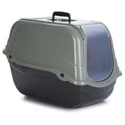 Beeztees Kattenbak Romeo Eco Groen - Zwart