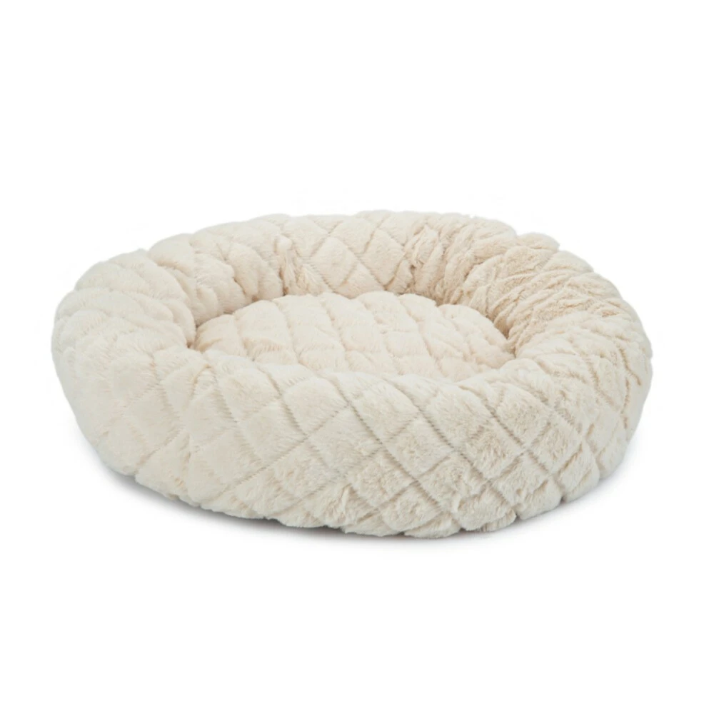 Beeztees Kattenmand Pluche Levisa Beige 1 Beeztees Kattenmand Pluche Levisa Beige