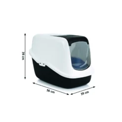 Beeztees Kattenbak Nestor Zwart - Wit -Exporteren Dieren Vreugd Winkel 1017178 3