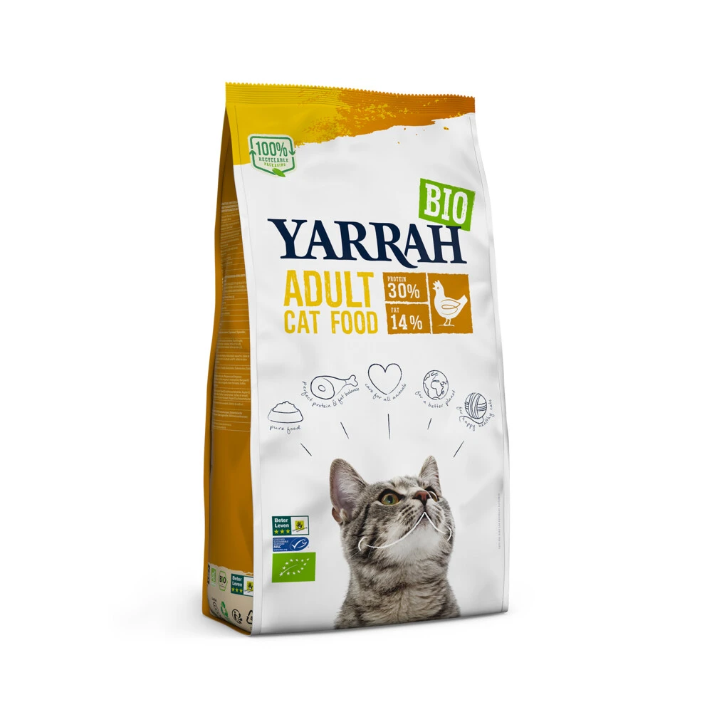 Yarrah Bio Kattenvoer Adult Kip 1 Yarrah Bio Kattenvoer Adult Kip