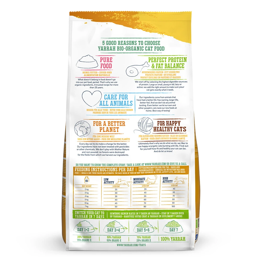 Yarrah Bio Kattenvoer Adult Kip 2 Yarrah Bio Kattenvoer Adult Kip - Afbeelding 2