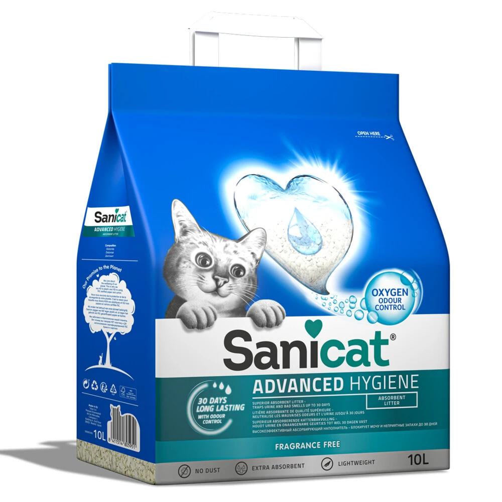 Sanicat Kattenbakvulling Advanced Hygiene 1 Sanicat Kattenbakvulling Advanced Hygiene
