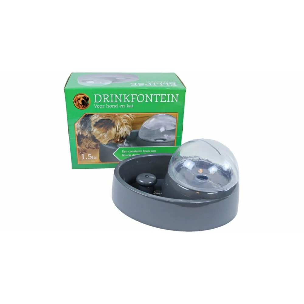 Boon Drinkfontein Ellipse Antraciet 2 Boon Drinkfontein Ellipse Antraciet - Afbeelding 2