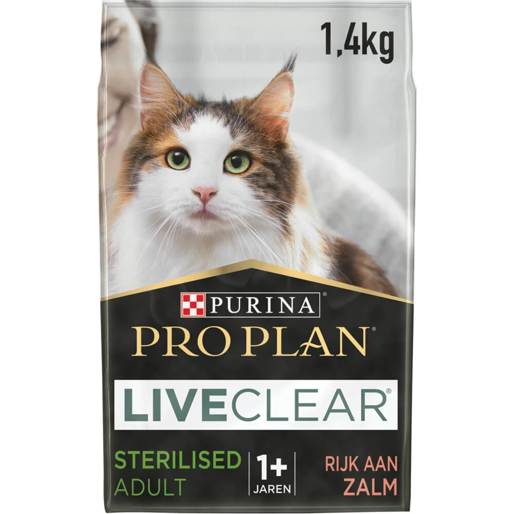 Pro Plan LiveClear Sterilised Adult Zalm 1 Pro Plan LiveClear Sterilised Adult Zalm