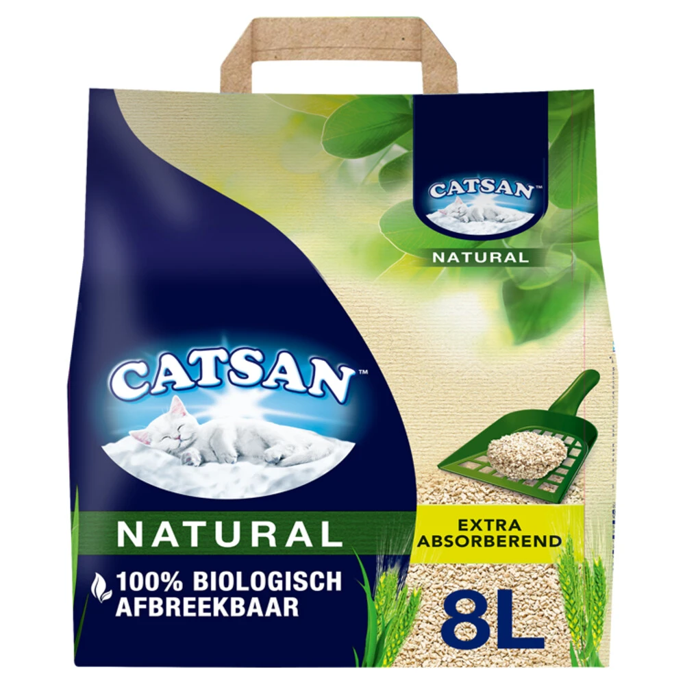 Catsan Kattenbakvulling Natural 3 Catsan Kattenbakvulling Natural - Afbeelding 3