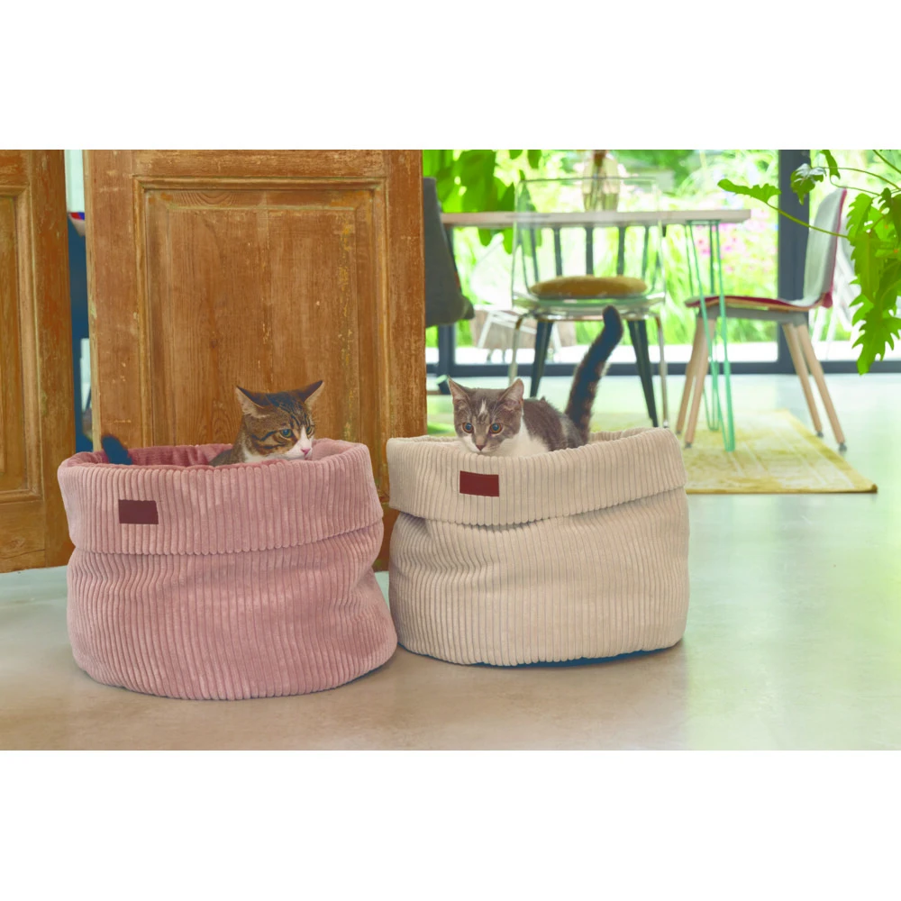 Designed By Lotte Kattenmand Ribbed Roze 2 Designed By Lotte Kattenmand Ribbed Roze - Afbeelding 2