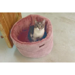 Designed By Lotte Kattenmand Ribbed Roze 8 Designed By Lotte Kattenmand Ribbed Roze -Exporteren Dieren Vreugd Winkel 1040289 3