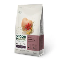 Vigor & Sage Kattenvoer Kitten Well-Being Wolfberry
