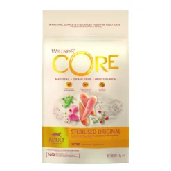 Wellness Core Kattenvoer Sterilised Kip - Kalkoen