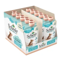 20x Schesir Kattenvoer Kitten 0-7 Tonijn In Cream