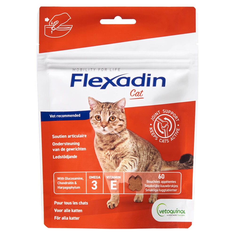 Flexadin Cat Kauwbrokjes 1 Flexadin Cat Kauwbrokjes