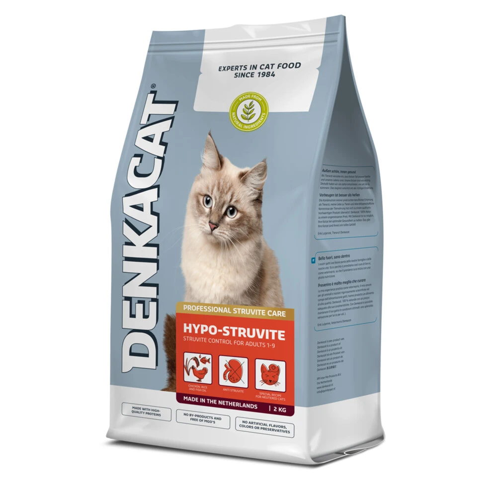 Denkacat Hypo Struvite Kattenvoer 1 Denkacat Hypo Struvite Kattenvoer
