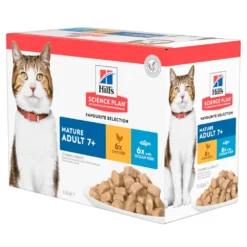 Hill's Hillu0027s Science Plan Kattenvoer Mature Adult 7+ Multipack Favourite Selection