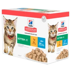 Hill's Hillu0027s Science Plan Kattenvoer Kitten Multipack Favourite Selection
