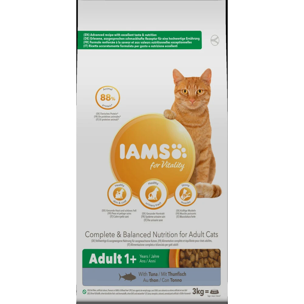 Iams Cat Adult Tuna 1 Iams Cat Adult Tuna