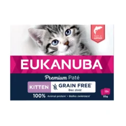 Eukanuba Zalm Pate Graanvrij Kitten Multi-Pack