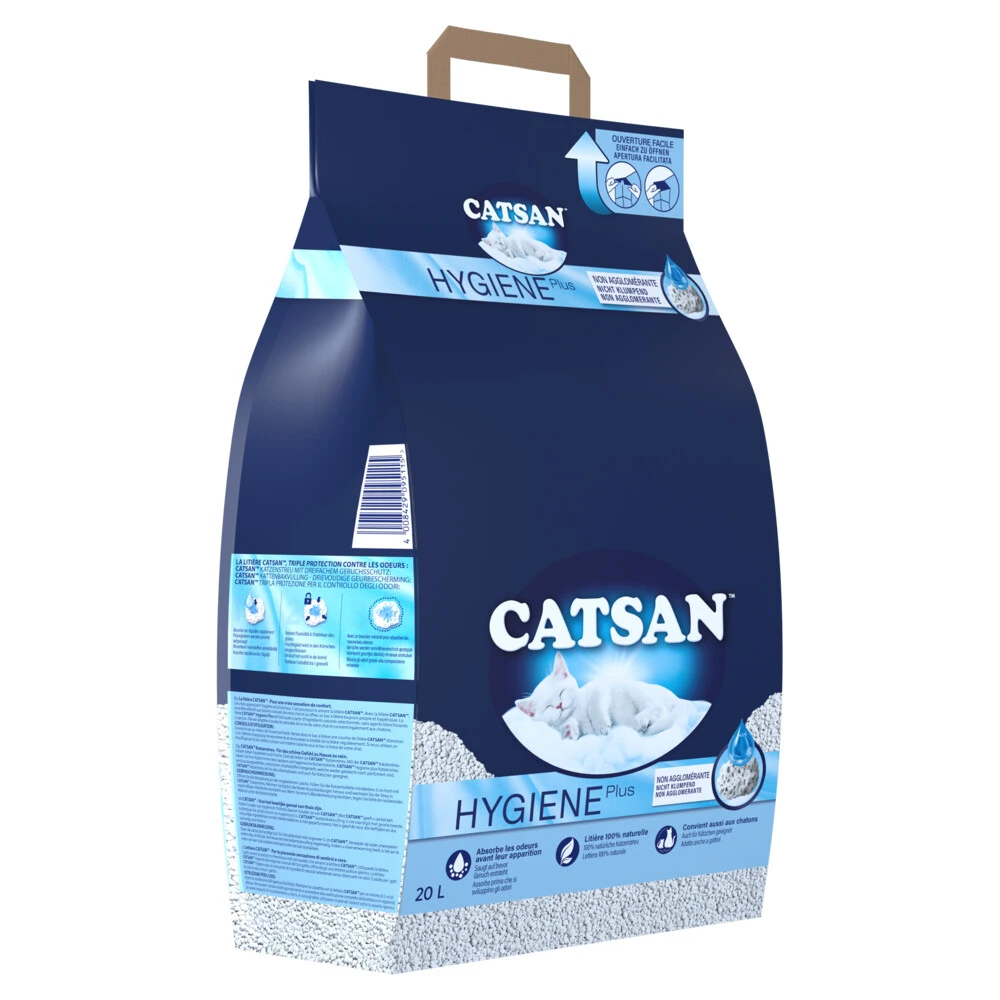 Catsan Hygiene Plus Kattenbakvulling 2 Catsan Hygiene Plus Kattenbakvulling - Afbeelding 2