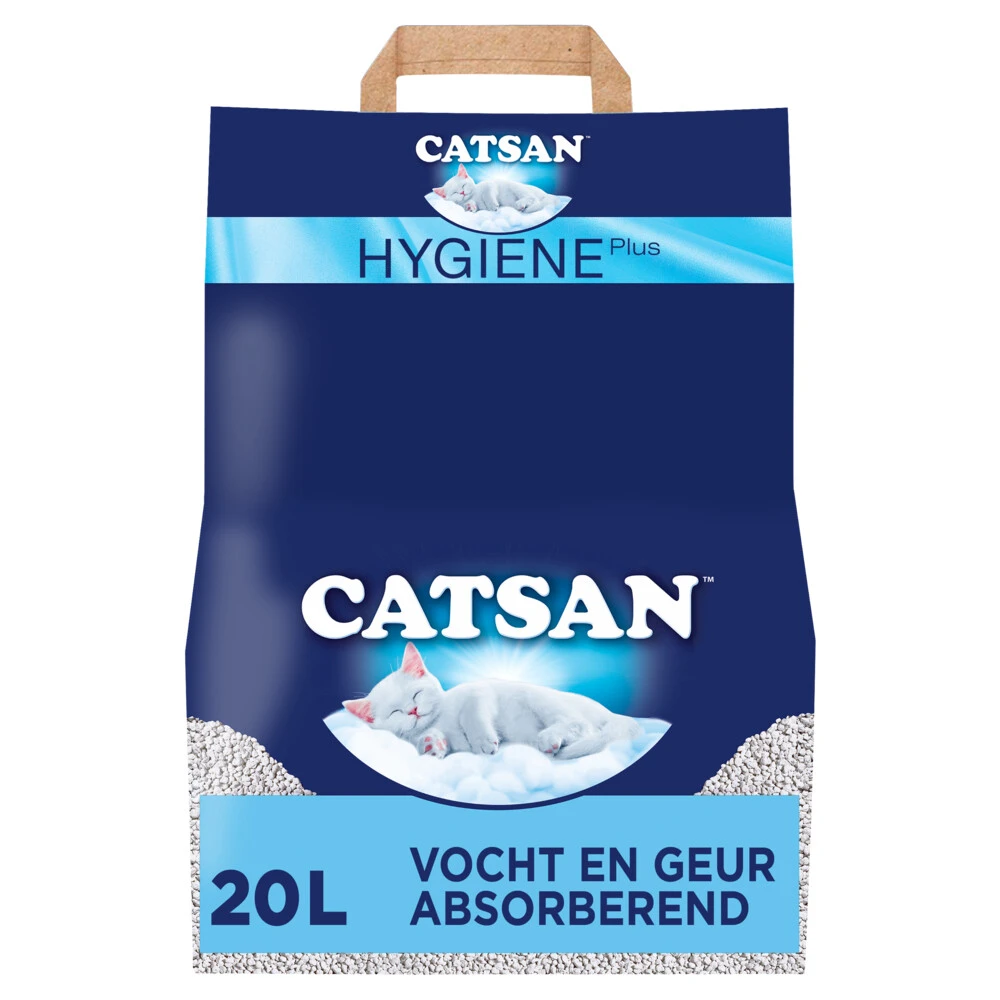 Catsan Hygiene Plus Kattenbakvulling 3 Catsan Hygiene Plus Kattenbakvulling - Afbeelding 3