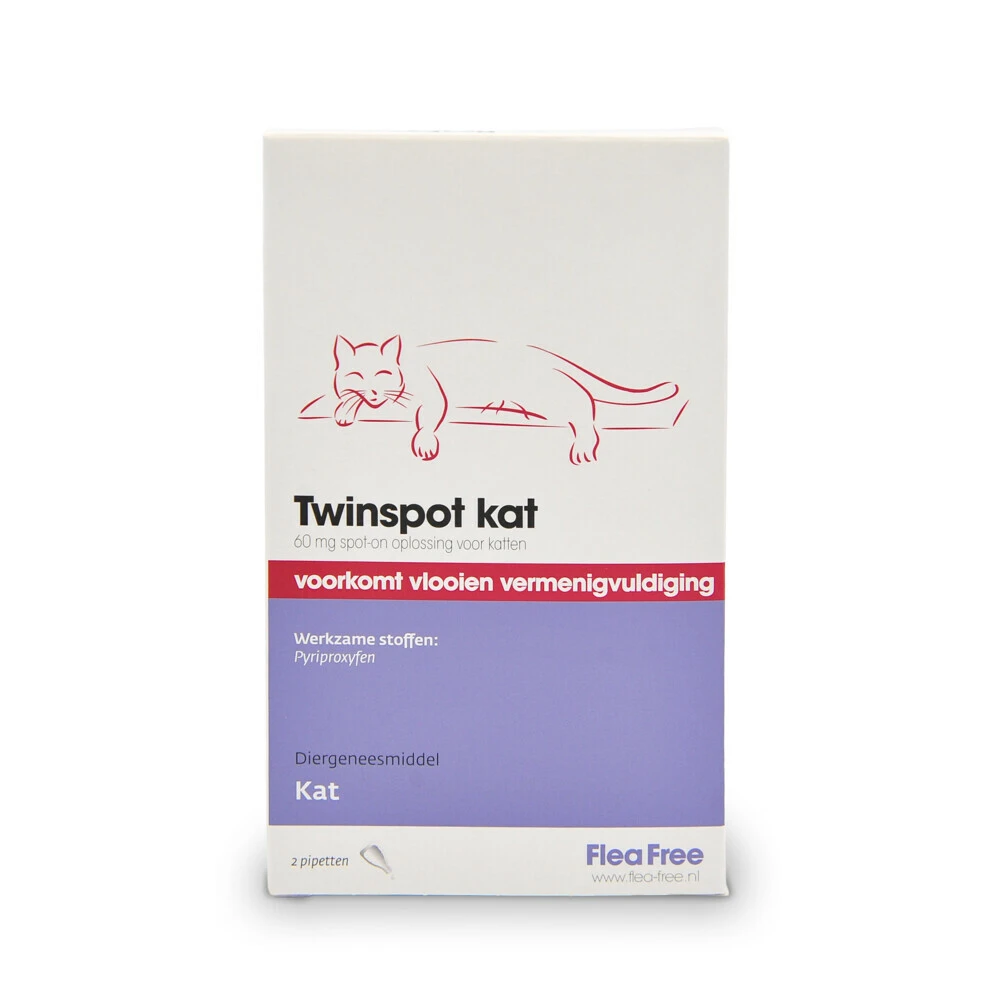 Flea Free Twinspot Anti Vlooiendruppels Kat Vanaf 1 Kg 1 Flea Free Twinspot Anti Vlooiendruppels Kat Vanaf 1 Kg