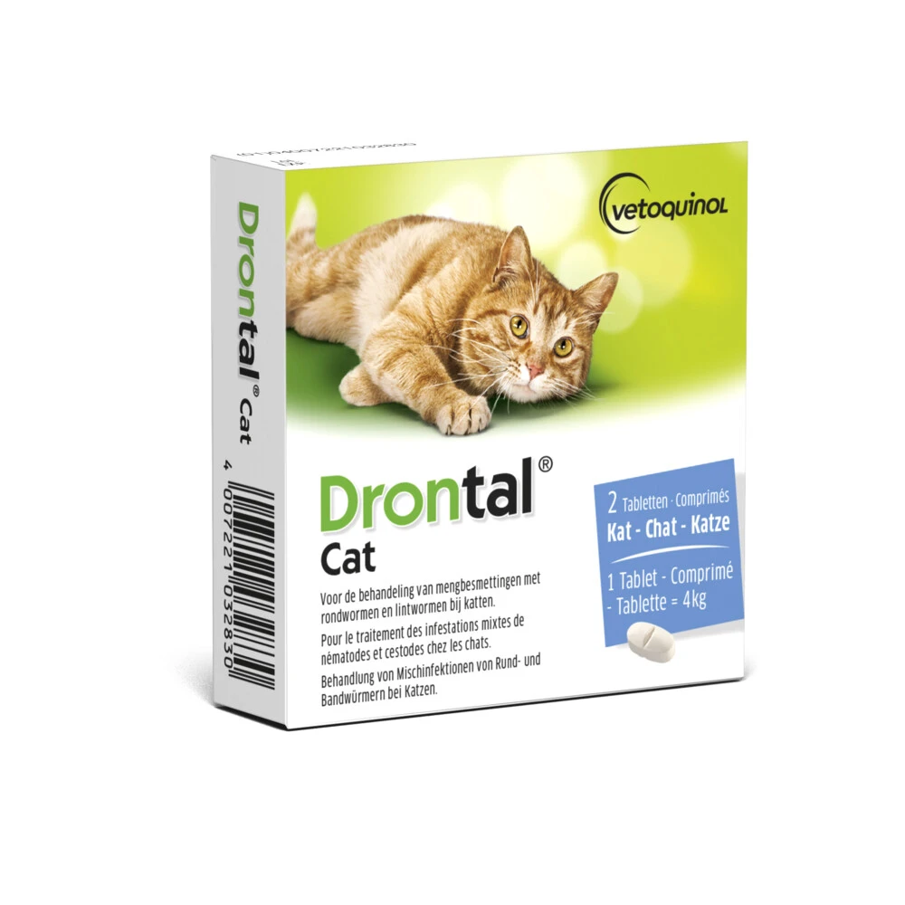 Drontal Ontworming Tabletten Kat Vanaf 4kg 1 Drontal Ontworming Tabletten Kat Vanaf 4kg