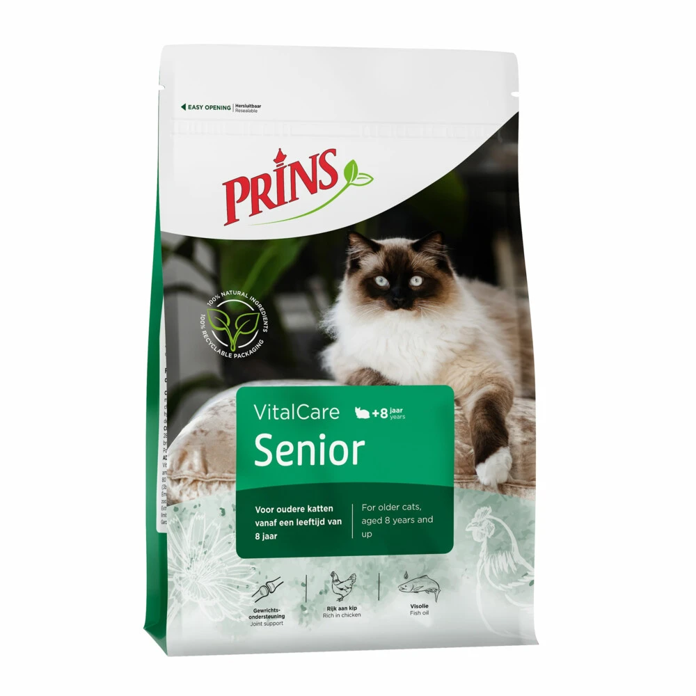 Prins VitalCare Senior Kattenvoer 1 Prins VitalCare Senior Kattenvoer