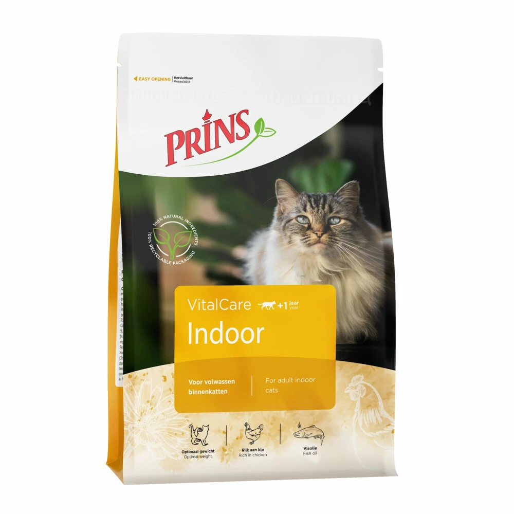 Prins VitalCare Indoor Kattenvoer 1 Prins VitalCare Indoor Kattenvoer
