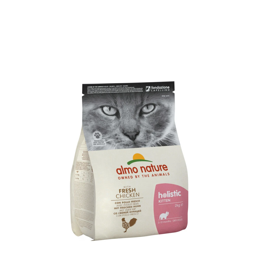 Almo Nature Holistic Kattenvoer Kitten Kip & Rijst 1 Almo Nature Holistic Kattenvoer Kitten Kip & Rijst