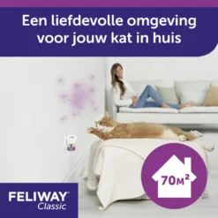 Feliway Classic Verdamper + Navulling 7 Feliway Classic Verdamper + Navulling -Exporteren Dieren Vreugd Winkel 750170 4