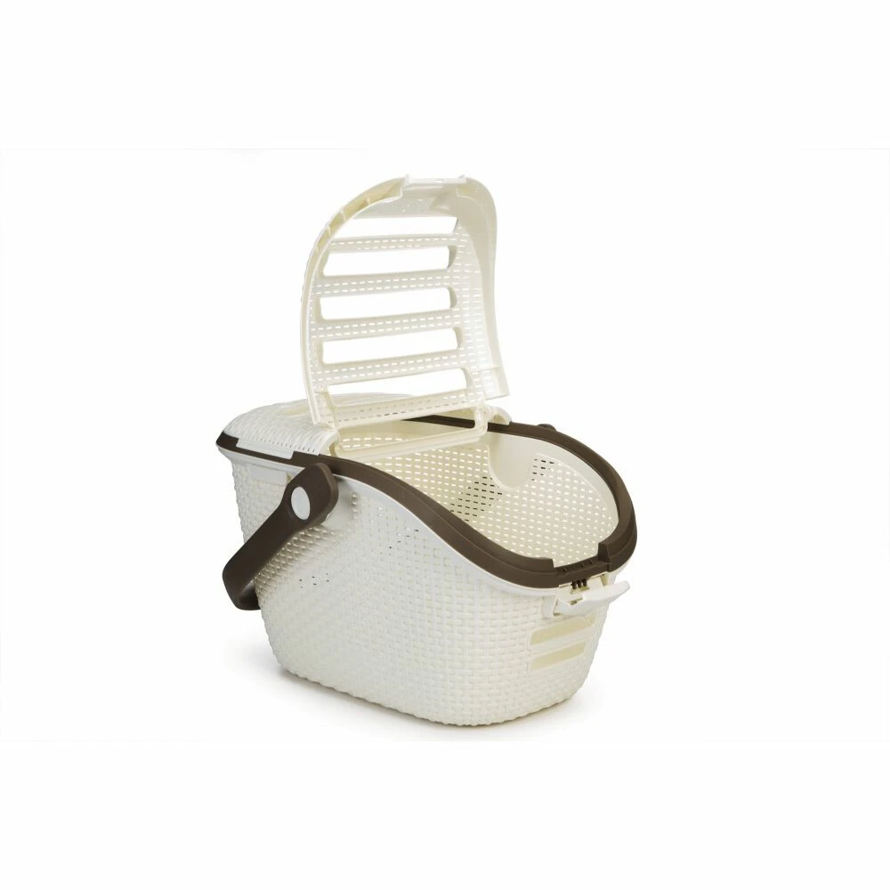 Curver Cat Carrier Mocca - Creme 2 Curver Cat Carrier Mocca - Creme - Afbeelding 2
