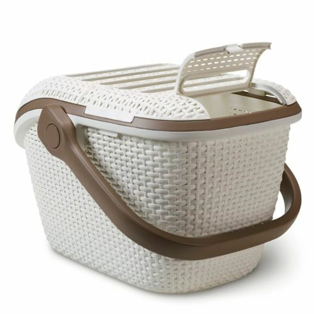 Curver Cat Carrier Mocca - Creme 3 Curver Cat Carrier Mocca - Creme - Afbeelding 3