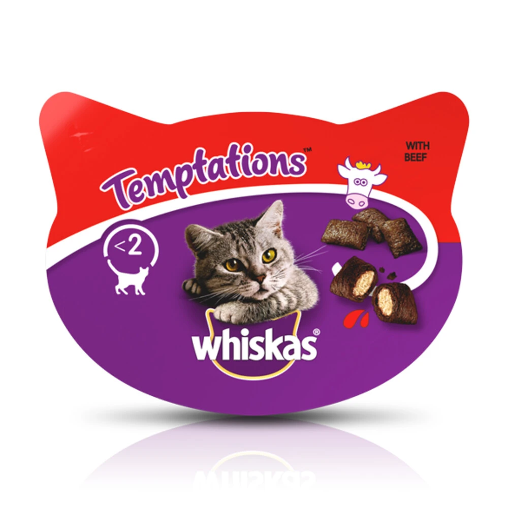 8x Whiskas Snack Temptations Rund 1 8x Whiskas Snack Temptations Rund