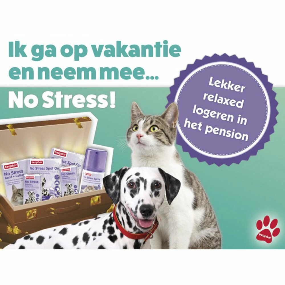 3x Beaphar No Stress Halsband Kat 2 3x Beaphar No Stress Halsband Kat - Afbeelding 2