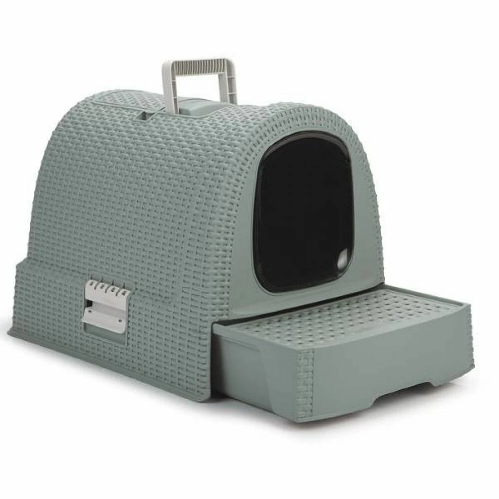 Curver Kattenbak Misty Blue 3 Curver Kattenbak Misty Blue - Afbeelding 3