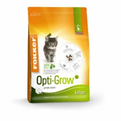 Fokker Opti Grow Kitten Kattenvoer Gevogelte